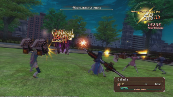 Screenshot z Dark Rose Valkyrie