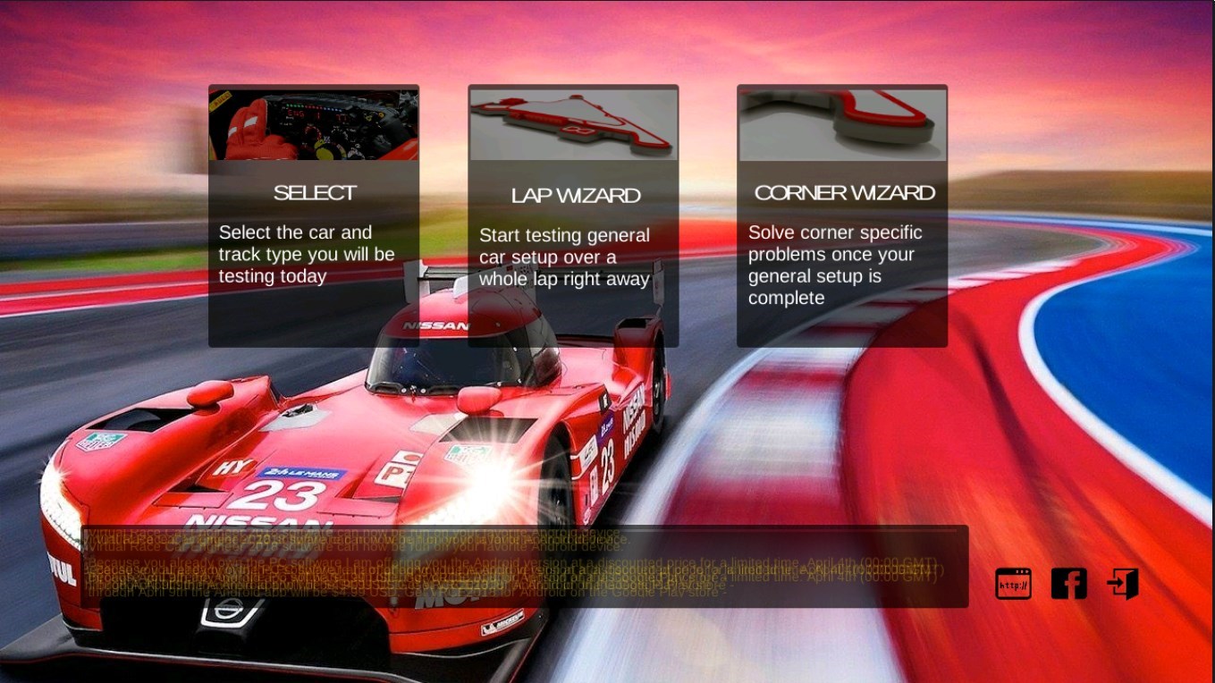 Virtual Race Car Engineer 2018 screenshot 1