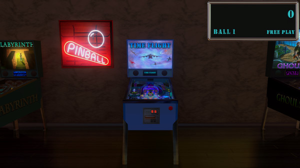 Screenshot z Malzbie's Pinball Collection