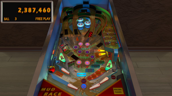 Screenshot z Malzbie's Pinball Collection