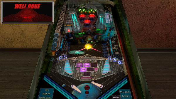 Screenshot z Malzbie's Pinball Collection