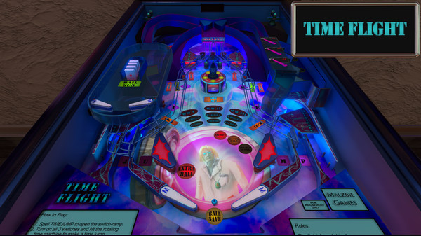 Screenshot z Malzbie's Pinball Collection