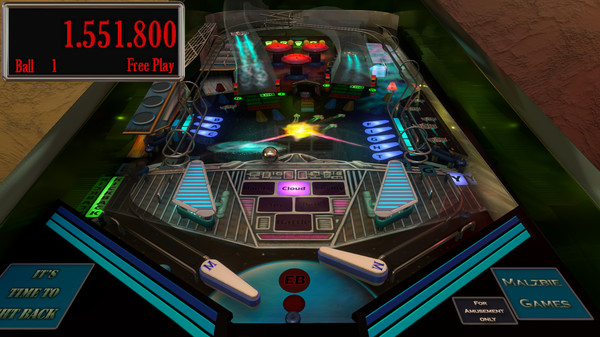 Screenshot z Malzbie's Pinball Collection