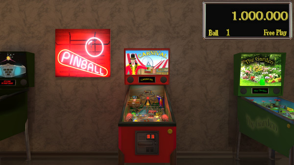 Screenshot z Malzbie's Pinball Collection