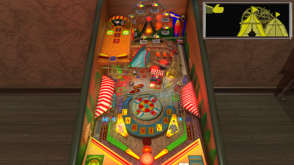 Screenshot z Malzbie's Pinball Collection