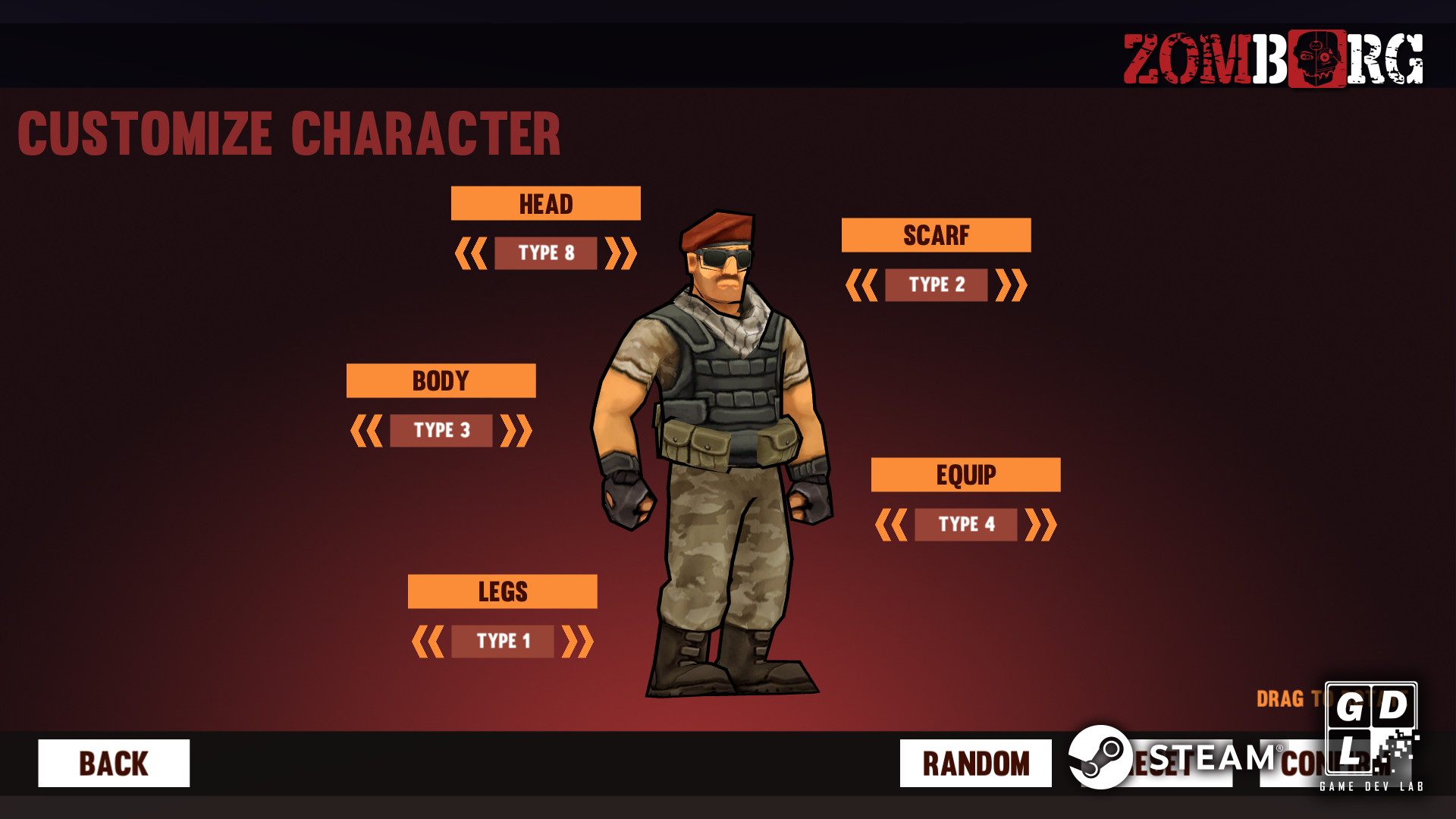 Zomborg screenshot