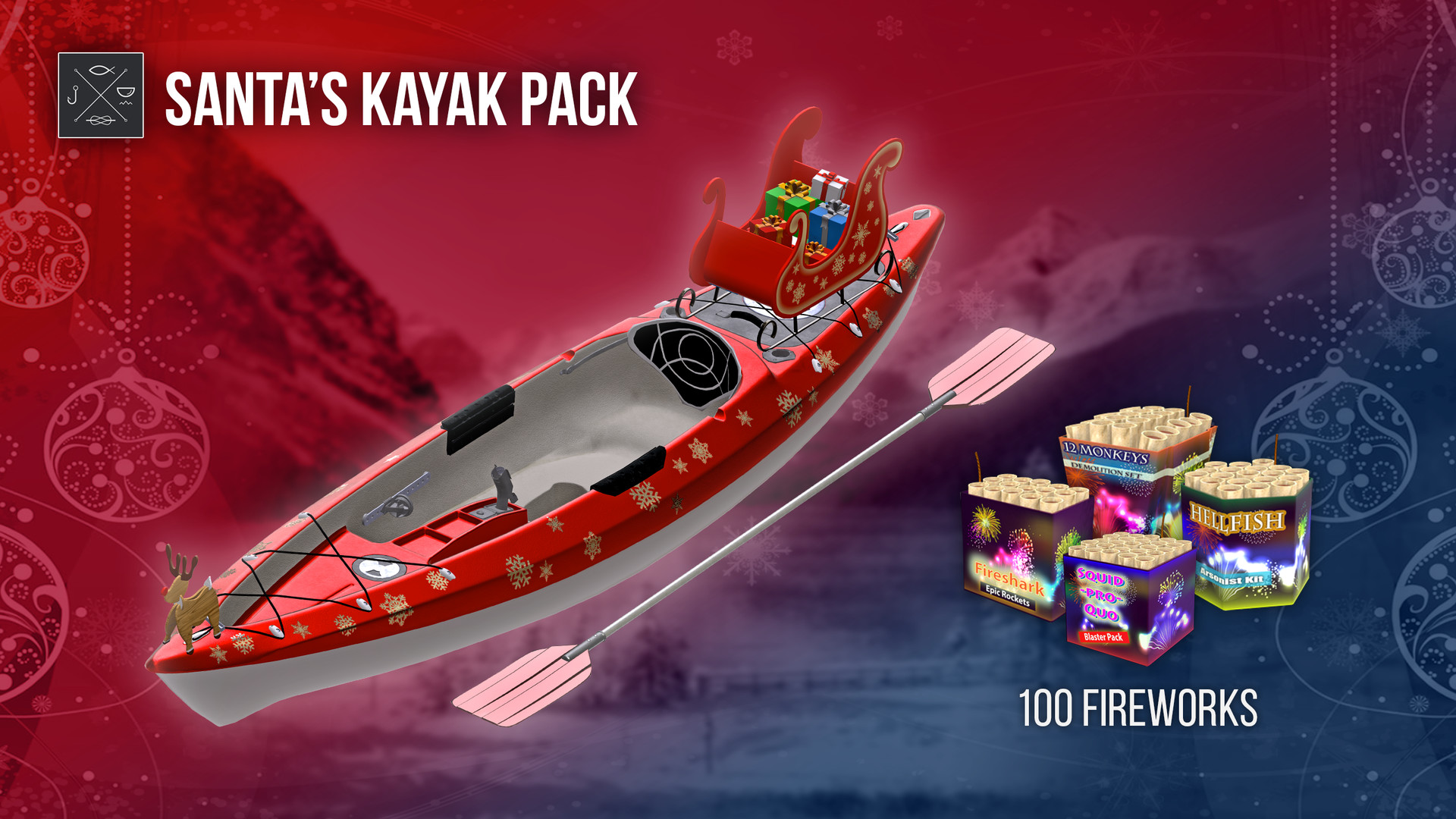 Fishing Planet: Santa's Kayak Pack Featured Screenshot #1