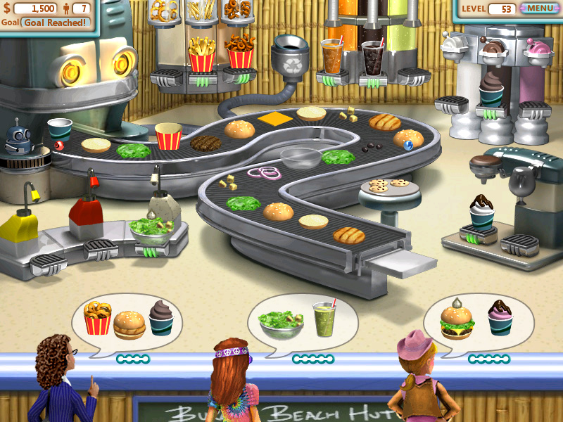 #4. Burger Shop (Steam) By: GoBit Games