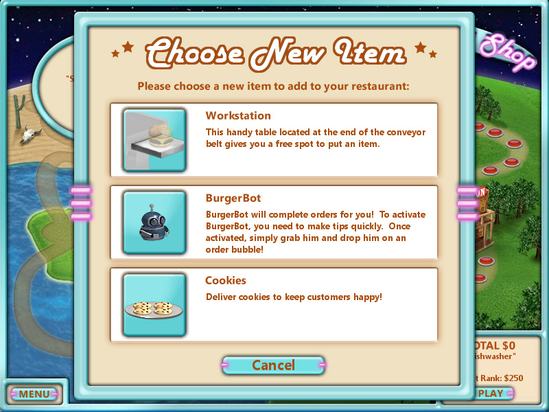 #5. Burger Shop (Steam) By: GoBit Games