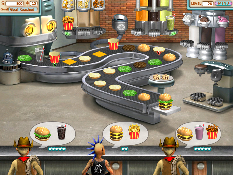 #2. Burger Shop (Steam) By: GoBit Games