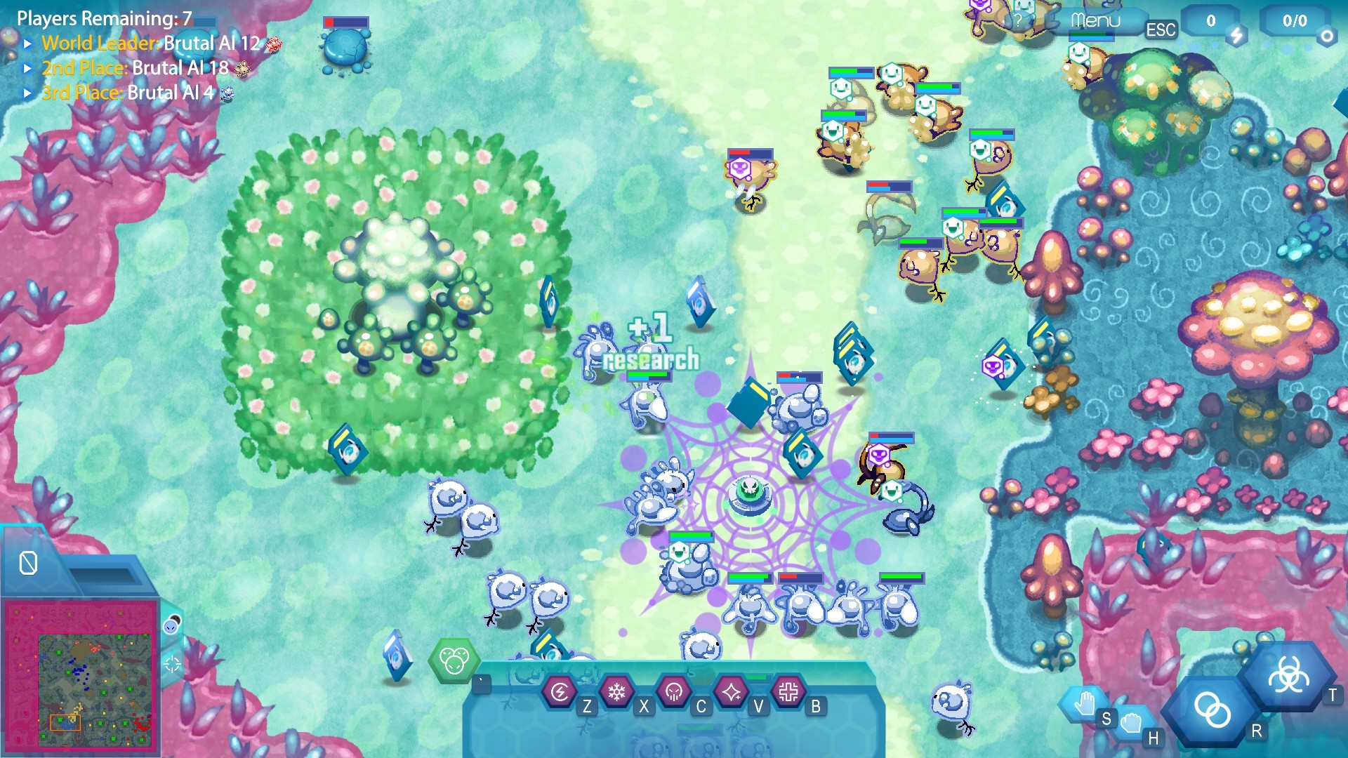 Amoeba Battle: Microscopic RTS Action Featured Screenshot #1