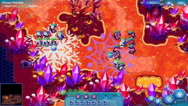 Screenshot z Amoeba Battle