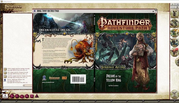 Fantasy Grounds - Pathfinder RPG - Strange Aeons AP 3 - Dreams of the Yellow King (PFRPG) screenshot 7