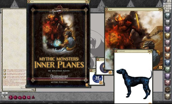Fantasy Grounds - Mythic Monster #7: Inner Planes (PFRPG)