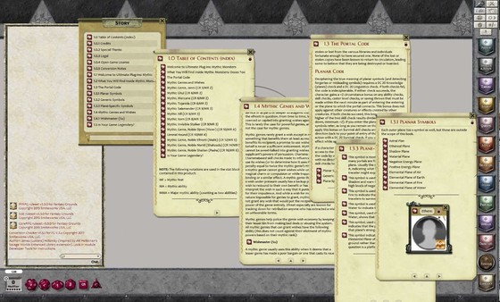 Fantasy Grounds - Mythic Monster #7: Inner Planes (PFRPG)