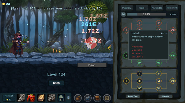 Screenshot z Remaya Idle