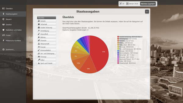 Government Simulator Screenshot 2