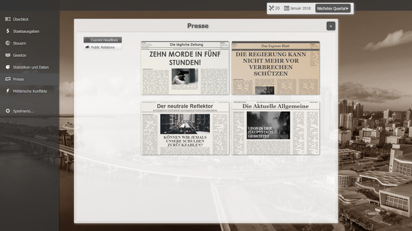 Government Simulator Screenshot 6
