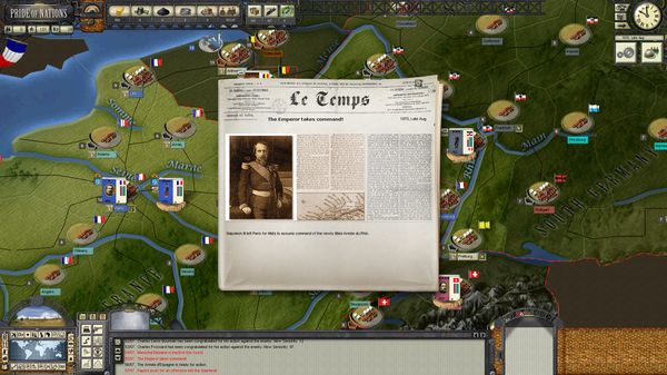 Pride of Nations: Franco Prussian War 1870 Steam Key GLOBAL screenshot 6