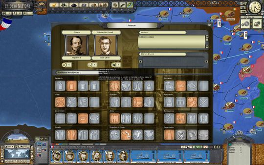 Pride of Nations: Franco Prussian War 1870 Steam Key GLOBAL screenshot 4