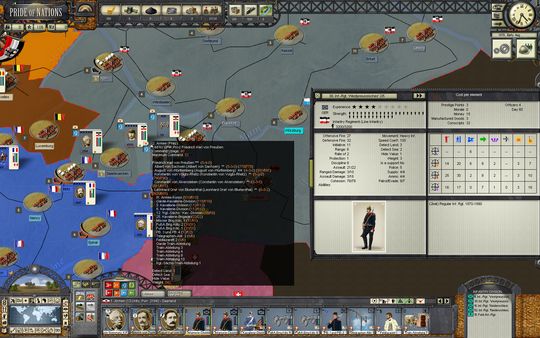 Pride of Nations: Franco Prussian War 1870 Steam Key GLOBAL screenshot 7