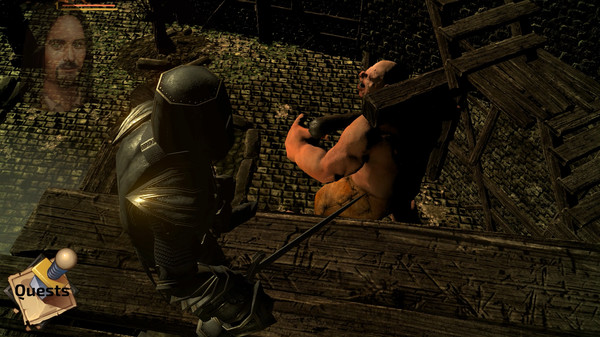 Screenshot z The Monk and the Warrior. The Heart of the King.