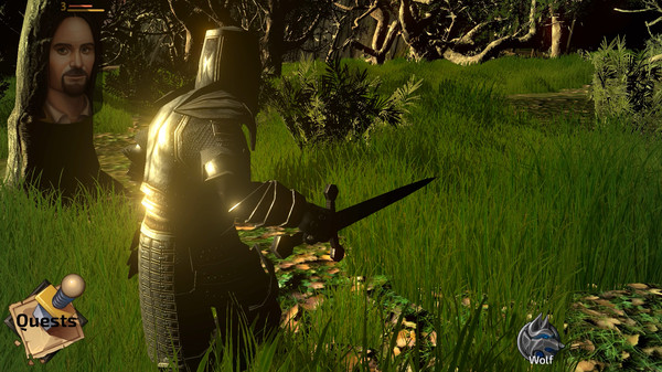 Screenshot z The Monk and the Warrior. The Heart of the King.