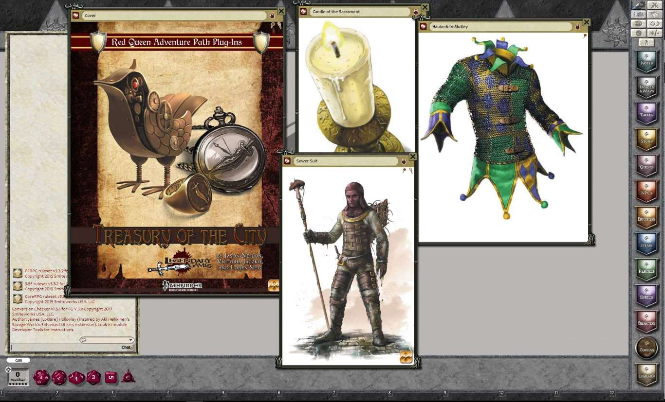 Fantasy Grounds - Treasury of the City (PFRPG) screenshot 4
