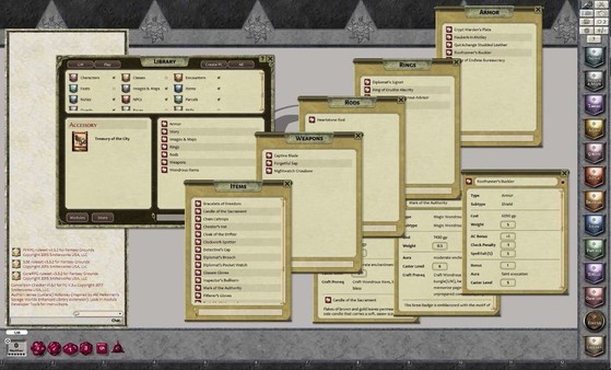 Fantasy Grounds - Treasury of the City (PFRPG)