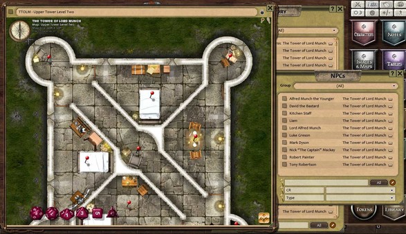Fantasy Grounds - Compass Point #05: The Tower of Lord Munch (PFRPG)