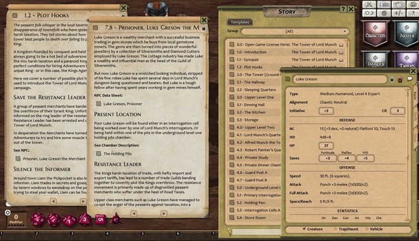 Fantasy Grounds - Compass Point #05: The Tower of Lord Munch (PFRPG)
