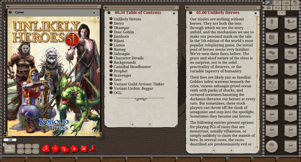 Fantasy Grounds - Unlikely Heroes (5E)