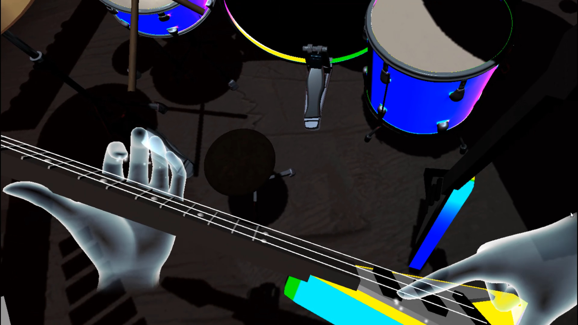 #2. Jam Session VR (Steam) 由: Prismic Studios LLC
