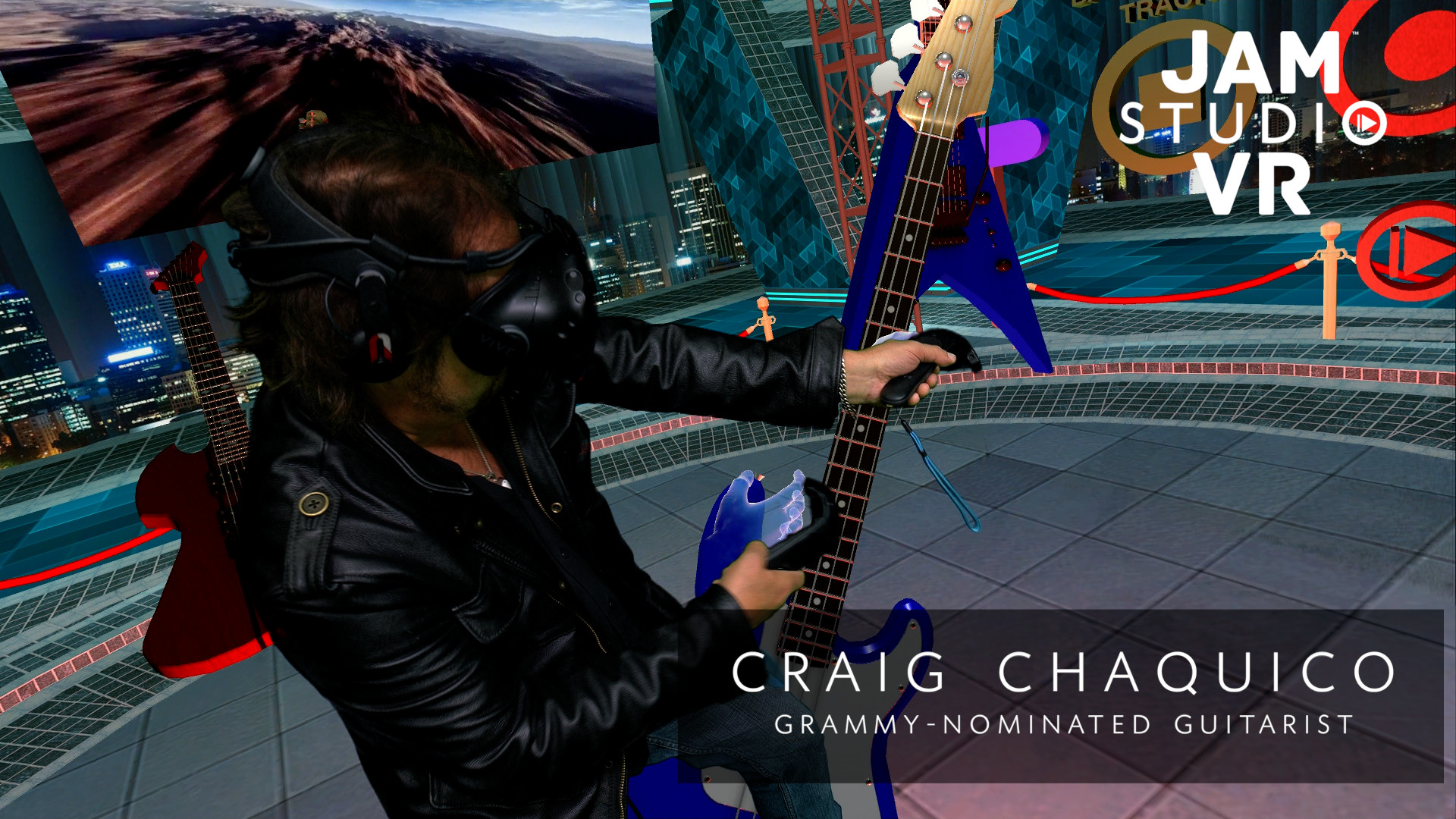 Jam Studio VR - Fingerprints in the Sky - Craig Chaquico Bundle Featured Screenshot #1