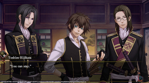 Screenshot z Hakuoki: Edo Blossoms Screenshot z Hakuoki: Edo Blossoms