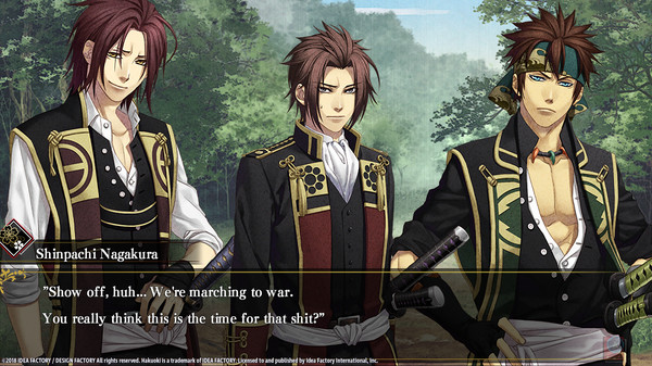Screenshot z Hakuoki: Edo Blossoms Screenshot z Hakuoki: Edo Blossoms