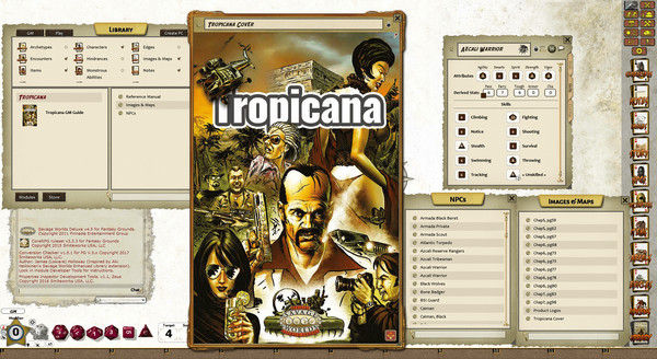 Fantasy Grounds - Tropicana Campaign Setting (Savage Worlds)