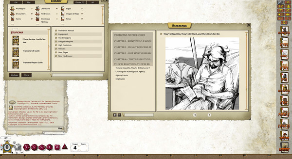 Fantasy Grounds - Tropicana Campaign Setting (Savage Worlds)