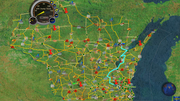 Screenshot z LOGistICAL: USA - Wisconsin