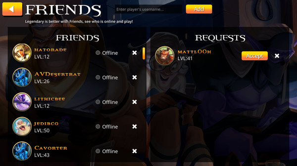 Screenshot z Legendary DXP