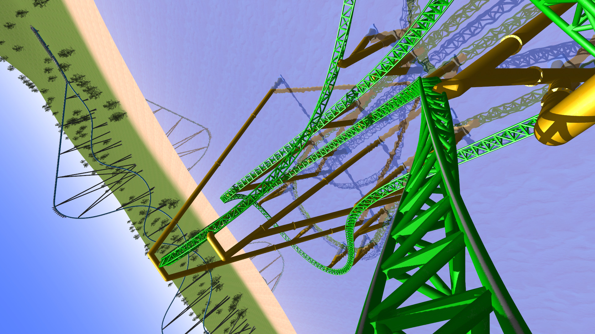 #3. Ultimate Coaster X (Steam) 来自: Phony Game Studios