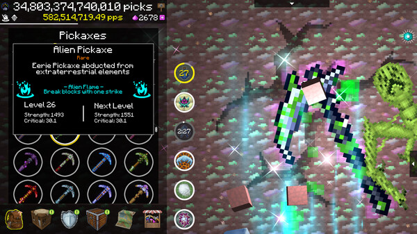 Screenshot z PickCrafter Screenshot z PickCrafter
