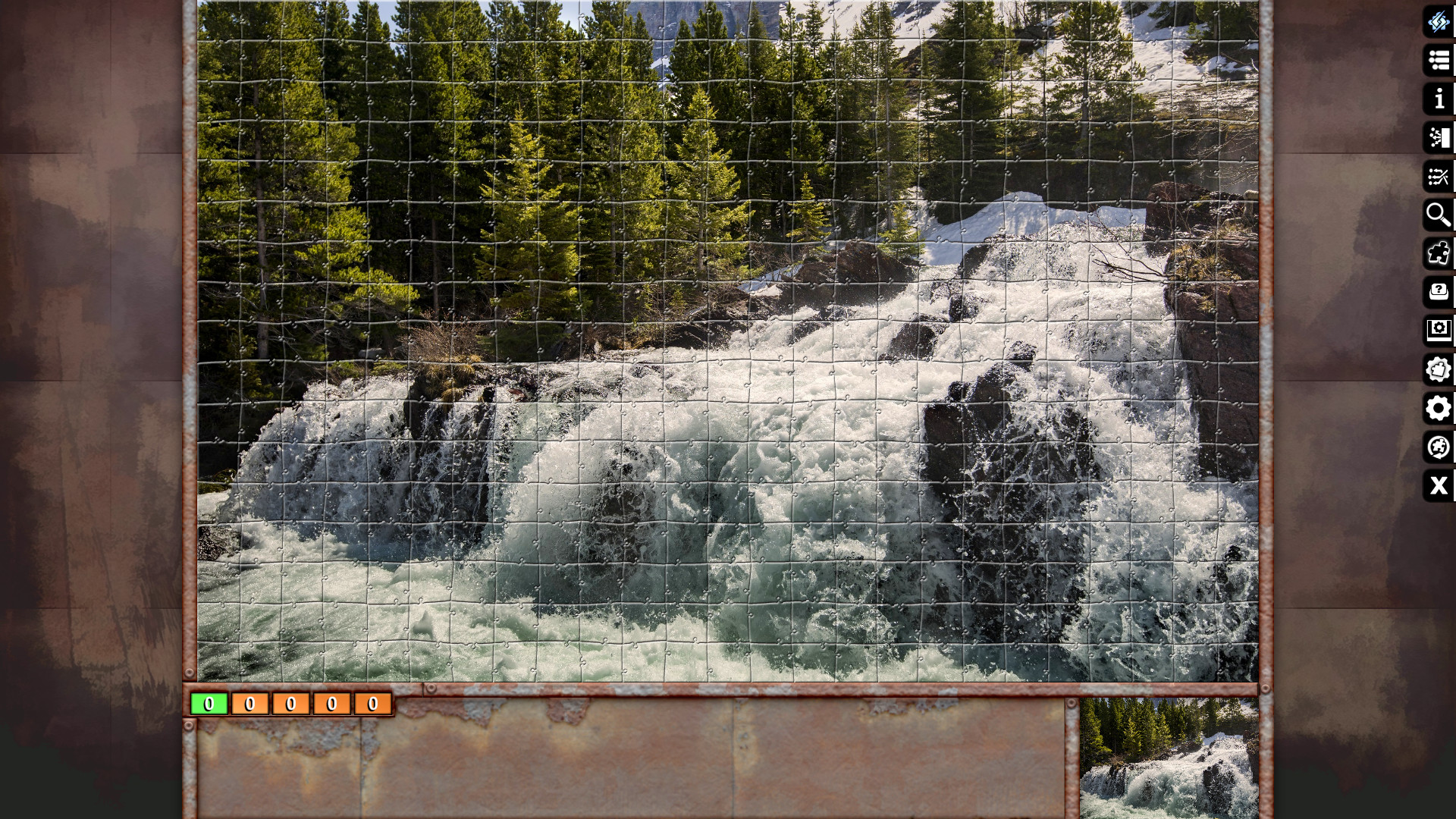 Jigsaw Puzzle Pack - Pixel Puzzles Ultimate: Waterfalls Featured Screenshot #1
