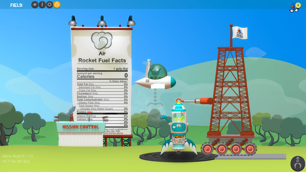 Screenshot z Houston, We Have Spinach!