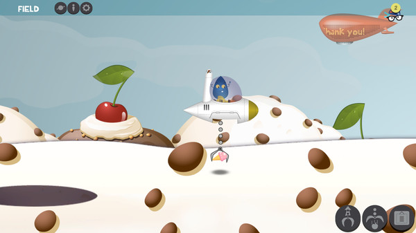 Screenshot z Houston, We Have Spinach!