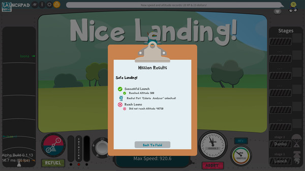 Screenshot z Houston, We Have Spinach!