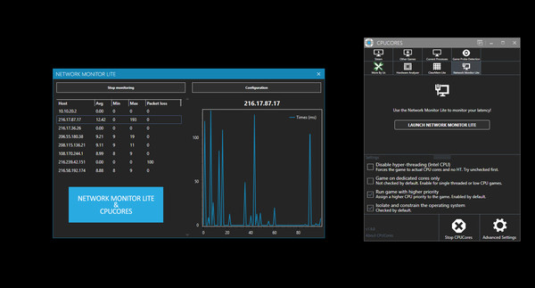 KHAiHOM.com - CPUCores :: Network Monitor Lite