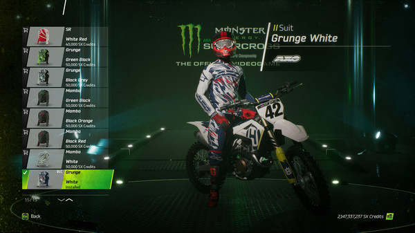 Monster Energy Supercross - Bluefire Custom Rider Pack