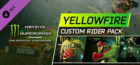 Monster Energy Supercross - Yellowfire Custom Rider Pack banner image