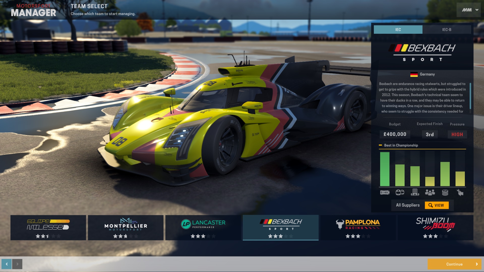 Motorsport Manager - Endurance Series Featured Screenshot #1